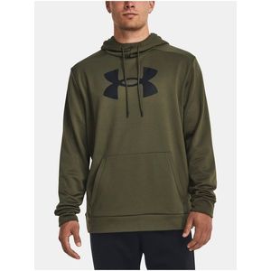 Pánská mikina Under Armour UA Armour Fleece Big Logo HD-GRN obraz