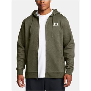 Pánská mikina Under Armour UA Icon Fleece FZ Hood-GRN obraz