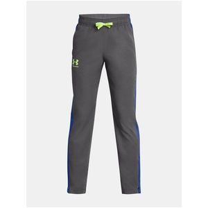 Chlapecké sportovní kalhoty Under Armour UA Sportstyle Woven Pants-GRY obraz