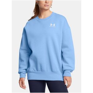 Dámská mikina Under Armour UA Icon Fleece OS Crew-BLU obraz