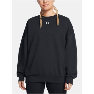 Dámská mikina Under Armour Rival Fleece OS Crew-BLK obraz