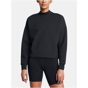 Dámská mikina Under Armour Unstoppable Flc Grid Mock LS-BLK obraz