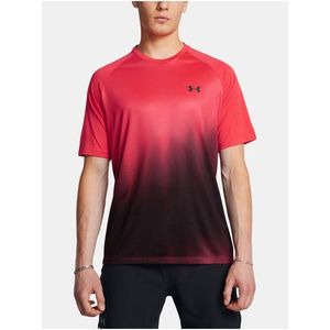 Pánské tričko Under Armour UA Tech Fade SS-RED obraz