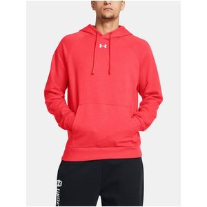 Pánská mikina Under Armour UA Rival Fleece Hoodie-RED obraz