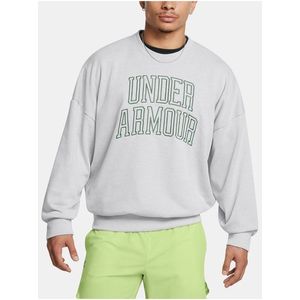 Pánská mikina Under Armour UA Icon HWT Terry OS Crew-GRY obraz