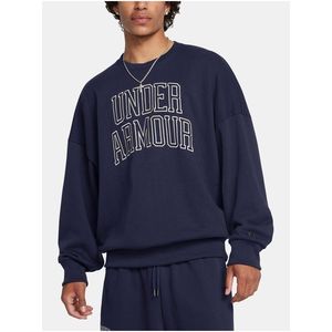 Pánská mikina Under Armour UA Icon HWT Terry OS Crew-BLU obraz