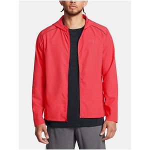 Pánská bunda Under Armour UA Launch Hooded Jacket-RED obraz