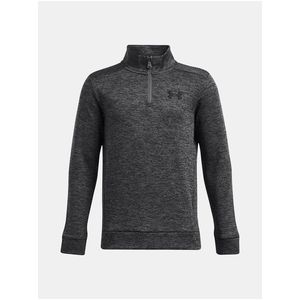 Chlapecká mikina Under Armour UA Armour Fleece 1/4 Zip-GRY obraz