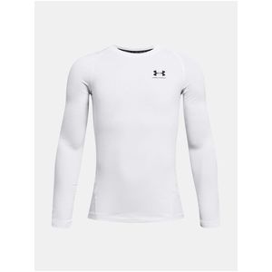 Chlapecké tričko Under Armour UA CG Armour LS-WHT obraz