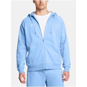 Pánská mikina Under Armour UA Rival Fleece FZ Hoodie-BLU obraz