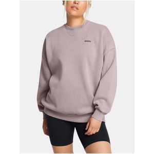 Dámská mikina Under Armour UA Icon HWT Flc OS Crew-GRY obraz