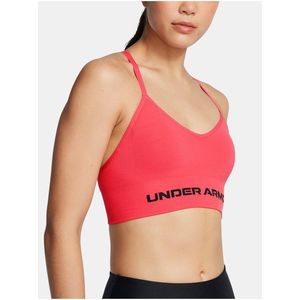 Dámská podprsenka Under Armour Vanish Seamless Low Bra-RED obraz