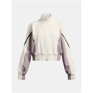 Dívčí bunda Under Armour Unstoppable Crop Jacket-WHT obraz