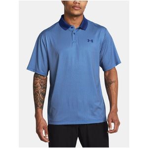 Pánské tričko Under Armour UA Matchplay Printed Polo-BLU obraz