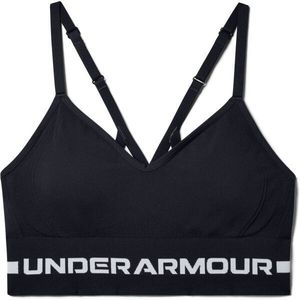 Under Armour SEAMLESS LOW LONG Sportovní podprsenka, černá, velikost obraz