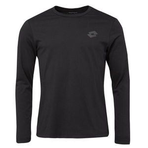 Lotto MSC LONG SLEEVE TEE Pánské triko, černá, velikost obraz