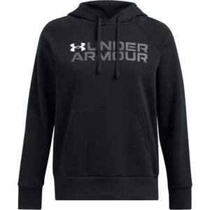 Under Armour RIVAL FLEECE WORDMARK Dámská mikina, černá, velikost obraz