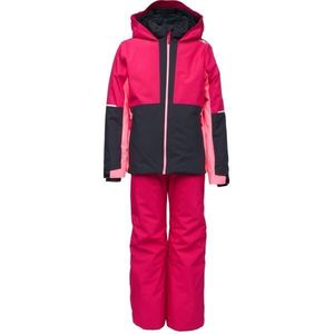 CMP KID G SET JACKET AND PANT Dívčí lyžařský komplet, růžová, velikost obraz