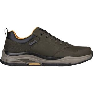 Skechers BENAGO - HOMBRE Pánská volnočasová obuv, khaki, velikost obraz