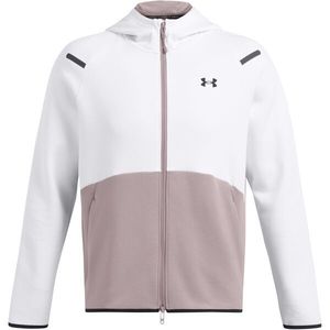 Under Armour UNSTOPPABLE FLEECE Pánská mikina, bílá, velikost obraz