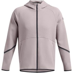 Under Armour UNSTOPPABLE FLEECE GRID Pánská mikina, šedá, velikost obraz