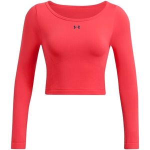 Under Armour TRAIN SEAMLESS LS Dámské tričko, červená, velikost obraz