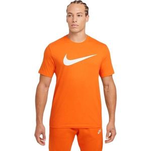 Nike NSW TEE ICON SWOOSH Pánské tričko, oranžová, velikost obraz