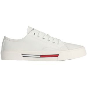 Tommy Hilfiger TOMMY JEANS LOW CUT WMNS CANVAS Dámské nízké tenisky, bílá, velikost obraz