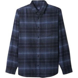 GAP LS FLANNEL Pánská košile, černá, velikost obraz