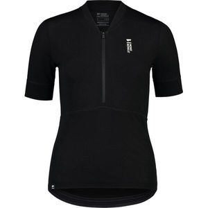 MONS ROYALE CADENCE HALF ZIP Dámský funkční bajkový dres, černá, velikost obraz