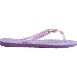 HAVAIANAS SLIM GLITTER FLOURISH Dámské žabky, fialová, velikost obraz