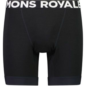 MONS ROYALE EPIC MERINO Pánská cyklistická merino vložka, černá, velikost obraz