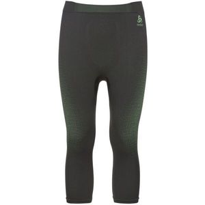 Odlo BL BOTTOM 3/4 PERFORMANCE WARM ECO Pánské funkční tříčtvrteční kalhoty, tmavě šedá, velikost obraz