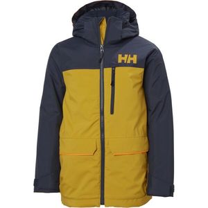 Helly Hansen TORNADO Chlapecká lyžařská bunda, hnědá, velikost obraz