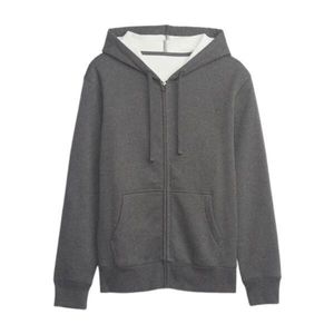 GAP FULLZIP LOGO Pánská mikina, tmavě šedá, velikost obraz