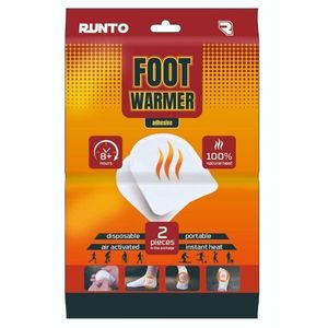 Runto WARMFOOT Hřejivé polštářky na chodidla, bílá, velikost obraz