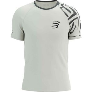 Compressport TRAINING SS TSHIRT M Pánské tréninkové triko, šedá, velikost obraz