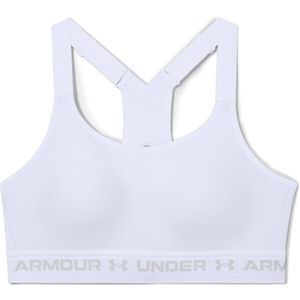 Under Armour HIGH CROSSBACK Dámská podprsenka, bílá, velikost obraz