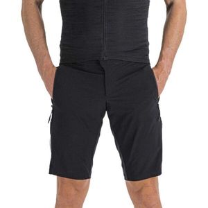 Sportful SUPERGIARA OVERSHORT Pánské cyklistické kraťasy, černá, velikost obraz