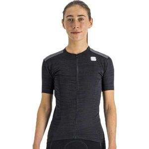 Sportful KELLY W SHORT SLEEVE JERSEY Dámský cyklistický dres, černá, velikost obraz