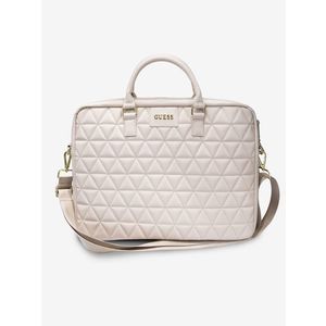 Guess Quilted Notebook 15 Pink" Taška Fialová obraz