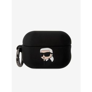 Karl Lagerfeld Airpods Pro 2 Black Obal Černá obraz