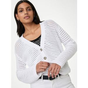 Marks & Spencer Cardigan Bílá obraz