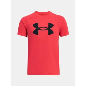 Under Armour UA Tech Big Logo SS Triko dětské Červená obraz