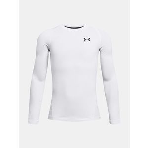 Under Armour UA CG Armour LS Triko dětské Bílá obraz