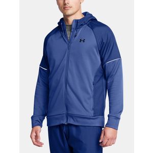 Under Armour UA AF Storm FZ Hoodie Mikina Modrá obraz