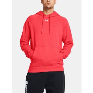 Under Armour UA Rival Fleece Hoodie Mikina Červená obraz