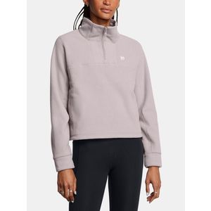 Under Armour UA W Expanse Fleece HZ Mikina Šedá obraz