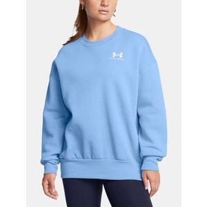 Under Armour UA Icon Fleece OS Crew Mikina Modrá obraz