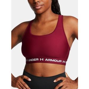 Under Armour Crossback Mid Podprsenka Červená obraz